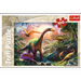 PUZZLE 100 ELEMENTÓW ŚWIAT DINOZAURÓW DINOZAURY DINO UKŁADANKA TREFL 16277