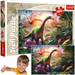 PUZZLE 100 ELEMENTÓW ŚWIAT DINOZAURÓW DINOZAURY DINO UKŁADANKA TREFL 16277