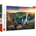 PUZZLE 2000 ELEMENTÓW WODOSPAD HAIFOSS ISLANDIA KRAJOBRAZ WIDOK TREFL 27091