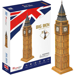 PUZZLE 3D BIG BEN WIEŻA ZEGAROWA 44 ELEMENTY PUZZLE PRZESTRZENNE CUBIC FUN