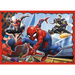 PUZZLE 4W1 W SIECI SPIDERMANA MARVEL UKŁADANKA - 34293 TREFL