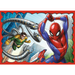 PUZZLE 4W1 W SIECI SPIDERMANA MARVEL UKŁADANKA - 34293 TREFL