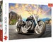 PUZZLE 500 ELEMENTÓW CZARNY MOTOCYKL CHOPPER MOTOR 37384 TREFL