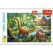 PUZZLE 60 EL. WĘDRÓWKA DINOZAURÓW DINOZAURY DINO UKŁADANKA TREFL 17319