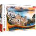 PUZZLE BAJKOWE SANTORINI GRECJA 1000 ELEMENTÓW  - 10445 TREFL 