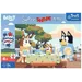 PUZZLE BLUEY I PRZYJACIELE SUPER SHAPE XXL 60 EL. TREFL 50040