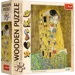 PUZZLE DREWNIANE 200 ELEMENTÓW POCAŁUNEK GUSTAV KLIMT 20247 TREFL