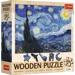 PUZZLE DREWNIANE 200 GWIAŹDZISTA NOC VINCENT VAN GOGH 20248 TREFL