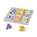 PUZZLE DREWNIANE UKŁADANKA ABC 123 MELISSA DOUG