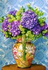 PUZZLE KWIATY W WAZONIE BOUQUET OF HYDRANGEAS 1000EL CASTORLAND