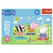 PUZZLE MINI MAXI ŚWINKA PEPPA BEZTROSKI DZIEŃ 20 EL. UKŁADANKA TREFL 21124