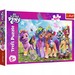 PUZZLE MY LITTLE PONY 100 EL. ZABAWNE KONIKI KUCYKI UKŁADANKA TREFL 16463