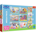 PUZZLE ŚWINKA PEPPA Z PRZYJACIÓŁMI UKŁADANKA 10w1 329 EL. 90383 TREFL