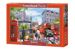 PUZZLE WIOSNA W LONDYNIE ANGLIA AUTOBUS PIĘTROWY METRO 2000EL CASTORLAND