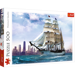 PUZZLE ŻAGLOWIEC NA TLE CHICAGO 500 ELEMENTÓW UKŁADANKA - 37120 TREFL