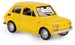 SAMOCHÓD FIAT 126p MALUCH KOLEKCJA PRL MODEL METALOWY 1:43 ŻÓŁTY