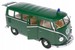 SAMOCHÓD WELLY 1:34 VOLKSWAGEN T1 BUS 1963 ZIELONY