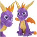 SPYRO THE DRAGON SMOK PLUSZAK MASKOTKA PRZYTULANKA PRZYJEMNA W DOTYKU