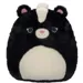 SQUISHMALLOWS FUZZAMALLOWS SKUNKS SELMA WŁOCHATA MASKOTKA 30 cm