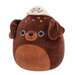 SQUISHMALLOWS MIĘKKA MASKOTKA PLUSZAK PRZYTULANKA PIESEK BROWNIE RICO 19 cm