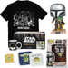 STAR WARS MANDALORIAN PUDEŁKO PREZENTOWE FIGURKA FUNKO POP KOSZULKA KUBEK