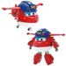 SUPER WINGS JETT DŹETEK ROBOT SAMOLOT Z BAJKI 2w1 FIGURKA TRANSFORMUJĄCA