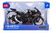 SUZUKI GSX-R1000R 2021 CZARNY MOTOCYKL MODEL METALOWY POJAZD 1:12