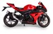 SUZUKI GSX-R1000R 2021 CZERWONY MOTOCYKL MODEL METALOWY POJAZD 1:12