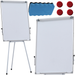 TABLICA SUCHOŚCIERALNA MAGNETYCZNA FLIPCHART OFFICE PRODUCTS 100x70cm GĄBKA