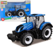 TRAKTOR METALOWY NEW HOLLAND T7 Z NAPĘDEM CIĄGNIK ROLNICZY MODEL BBURAGO