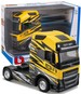 VOLVO FH16 ŻÓŁTY TIR SAMOCHÓD METALOWY MODEL STREET FIRE BBURAGO 1:43