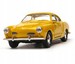 VW KARMANN GHIA COUPE METALOWE AUTO KOLEKCJONERSKIE WELLY 1:34 ŻÓŁTY